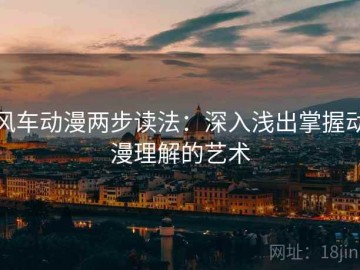 风车动漫两步读法：深入浅出掌握动漫理解的艺术