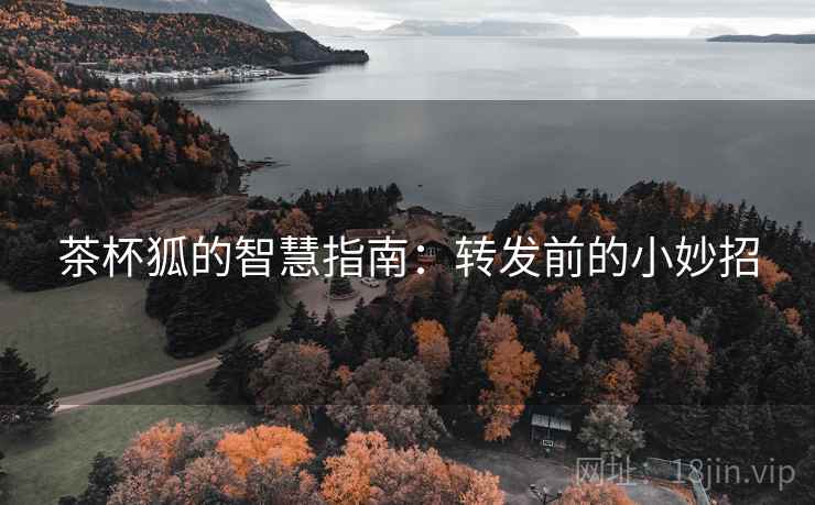 茶杯狐的智慧指南:转发前的小妙招 茶杯狐的智慧指南:转发前的小妙招